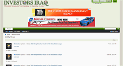 Desktop Screenshot of investorsiraq.com