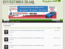 Tablet Screenshot of investorsiraq.com